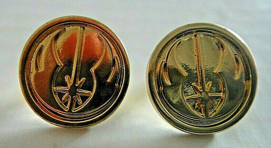Star Wars New Republic Logo 5/8″ Round Gold-like Pierced Earrings -new

Please note we will always combine shipping on like items.  Any additional patch or pin will ship for 50 cent per item.  Any additional payment will be reimbursed to your Paypal account.  Thank You.