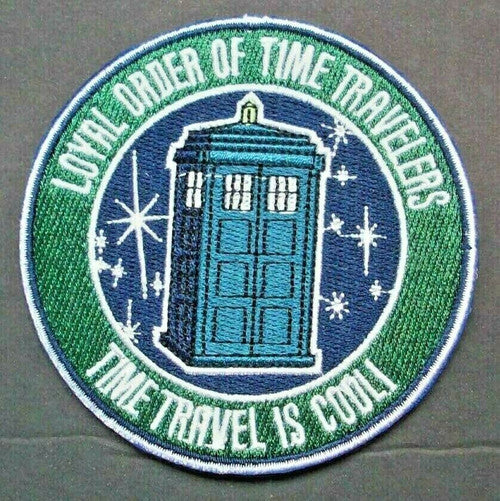 Doctor Who "Loyal Order Of Time Travelers" Embroidered Patch - New