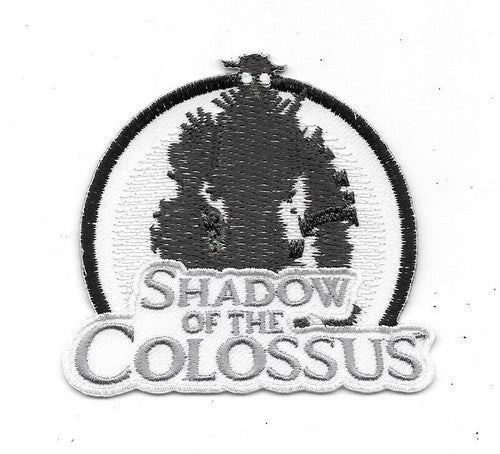 Shadow of the Colossus Video Game Name Logo Embroidered Patch -new