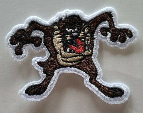 Tasmanian Devil "Angry Taz" Looney Tunes Embroidered Patch