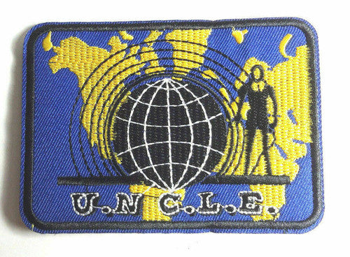The Man from U.N.C.L.E. Logo Embroidered Patch -new