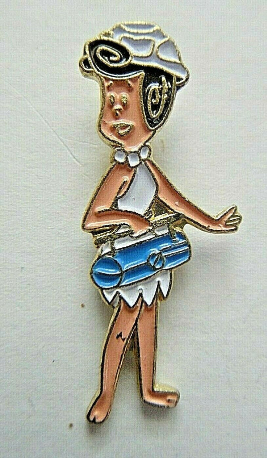
1 1/8 inch tall, a new The Flintstones TV series "Wilma Flintstone"  Enamel Metal Pin with clutch back.

Please note we will always combine shipping on like items.  Any additional patch or pin will ship for 50 cent per item.  Any additional payment will be reimbursed to your Paypal account.  Thank You.