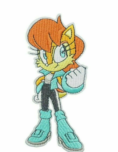 Sally Acorn (Sonic the Hedgehog) Embroidered Patch -new