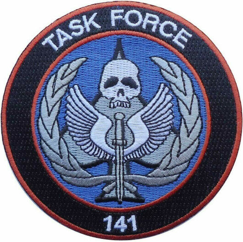 Call of Duty Task Force 141" Colored Embroidered Patch, New
