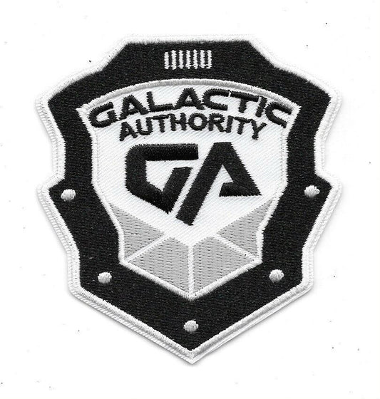 3.5 inches tall, Dark Matter TV Series Galactic Authority Police Logo embroidered patch. Sew on or iron on. New.

Please note we will always combine shipping on like items.  Any additional patch or pin will ship for 50 cent per item.  Any additional payment will be reimbursed to your Paypal account.  Thank You.