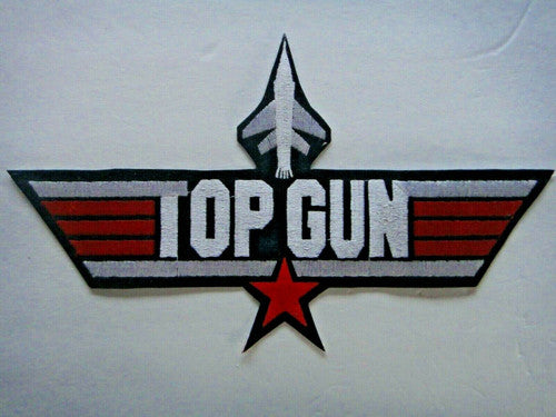 Top Gun Motion Picture 11 inch Jacket Embroidered Patch -new