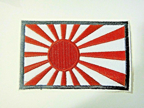 Japan.(Land of the Rising Sun) Flag Shoulder Embroidered Patch -new
