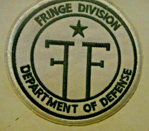 Friinge Division Department of Defense White Embroidered Patch -new