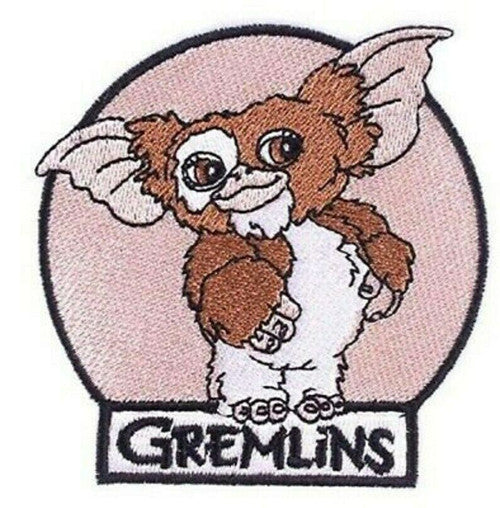 Gizmo, Gremlins, The Motion Picture Embroidered Patch -new