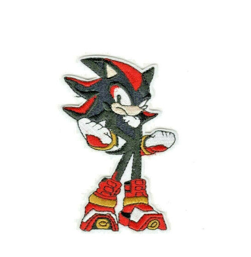 Shadow the Hedgehog (Sonic the Hedgehog) Embroidered Patch -new