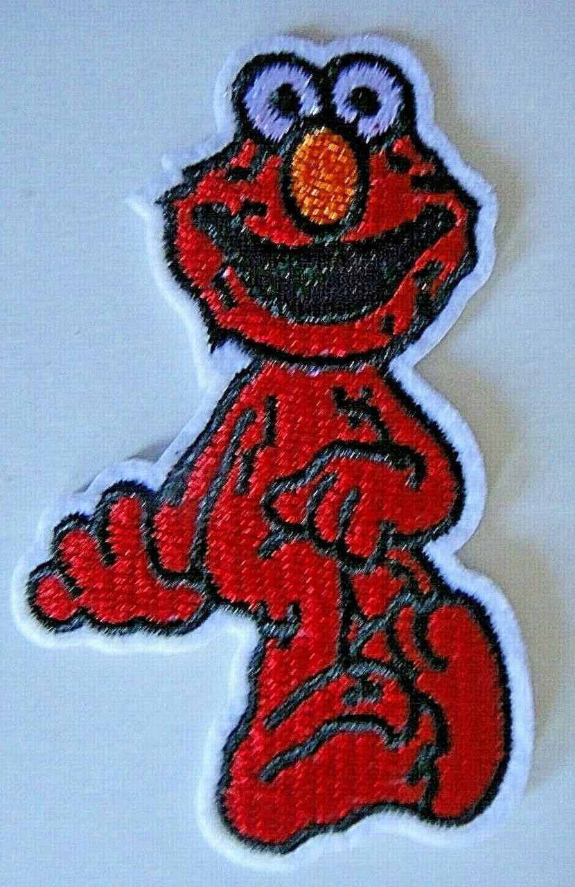 3 inches tall, a new Sesame Street "Elmo Standing" embroidered patch. Sew on or iron on. New.

Please note we will always combine shipping on like items.  Any additional patch or pin will ship for 50 cent per item.  Any additional payment will be reimbursed to your Paypal account.  Thank You.