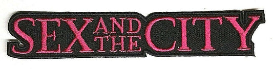 4 3/4  inches wide, a new Sex and the City Logo embroidered patch.  Founding  member of the Fantastic Four franchise.  Sew or iron on. New. 

Please note we will always combine shipping on like items.  Any additional patch or pin will ship for 50 cent per item.  Any additional payment will be reimbursed to your Paypal account.  Thank You.