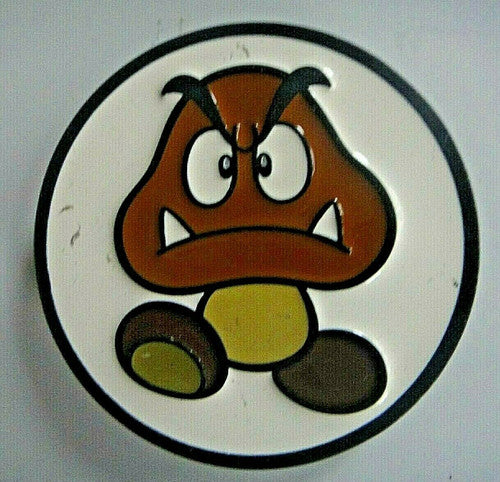 Mario Bros. "Goomba" Enamel Metal Belt Buckle -Nintendo