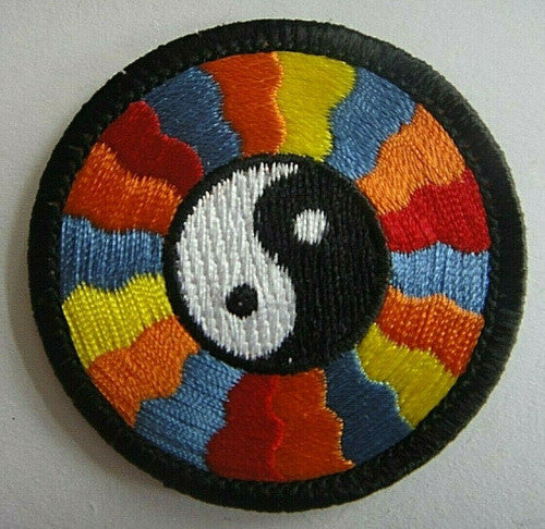 Chinese Taoism, Yin Yang SymbolEmbroidered Patch Iron-On Embroidered Patch