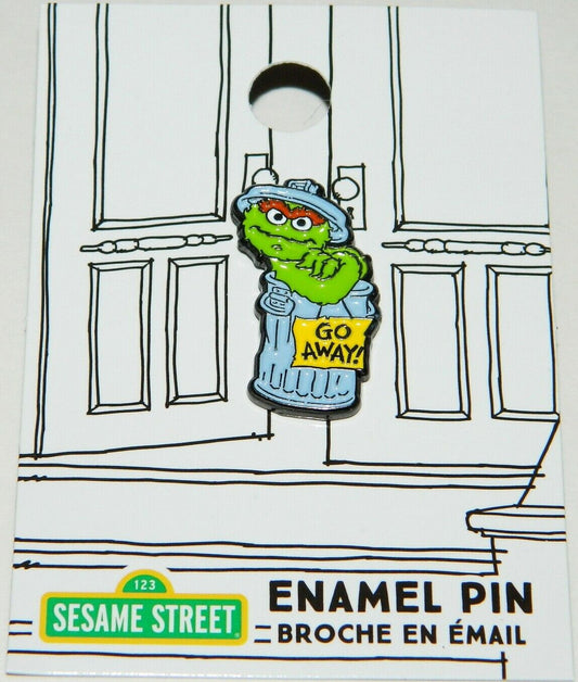 1 inch tall,  Sesame Street, "Oscar, the Grouch" Enamel Pin with clutch back, new   

Please note we will always combine shipping on like items.  Any additional patch or pin will ship for 50 cent per item.  Any additional payment will be reimbursed to your Paypal account.  Thank You.
