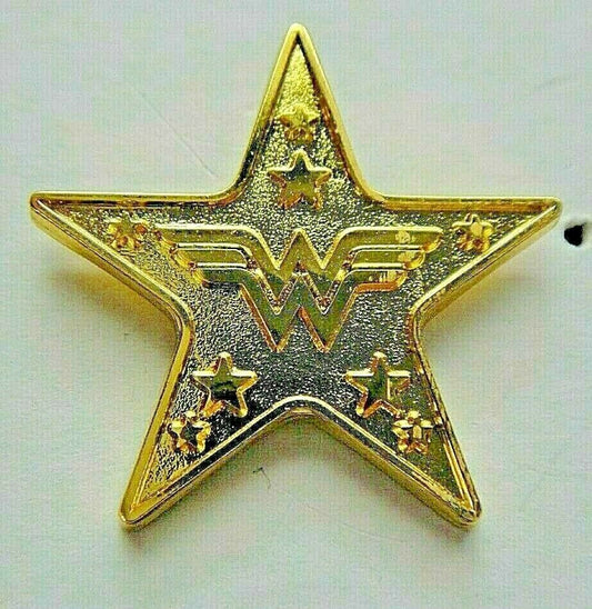 Wonder Woman With Logo in Center Star Shaped Metal Pin - DC Comics, New

Please note we will always combine shipping on like items.  Any additional patch or pin will ship for 50 cent per item.  Any additional payment will be reimbursed to your Paypal account.  Thank You