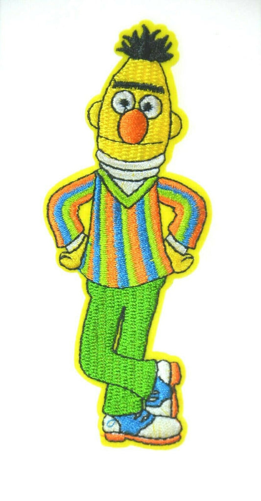 3 inches wide, Sesame Street, "Burt" of Burt & Ernie patch. Sew or iron on. New.

Please note we will always combine shipping on like items.  Any additional patch or pin will ship for 50 cent per item.  Any additional payment will be reimbursed to your Paypal account.  Thank You