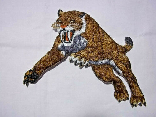 Wild Tiger "Cut Out" Embroidered Patch -new