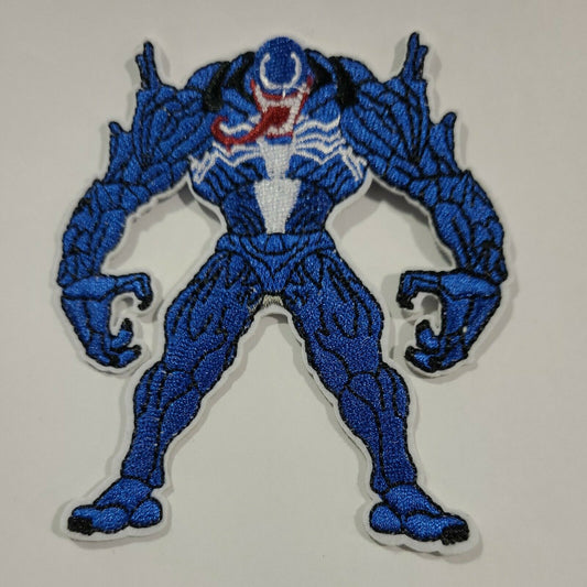 4 inches tall, a new Marvel Venom "Flex" (The Amazing Spider-Man) embroidered patch. Sew or iron on. New.

Please note we will always combine shipping on like items.  Any additional patch or pin will ship for 50 cent per item.  Any additional payment will be reimbursed to your Paypal account.  Thank You.
