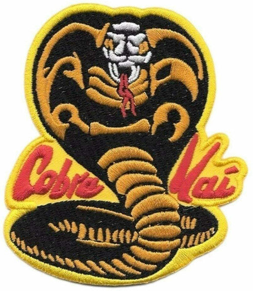 Cobra Kai, "Karate Kid" Embroidered Patch -new