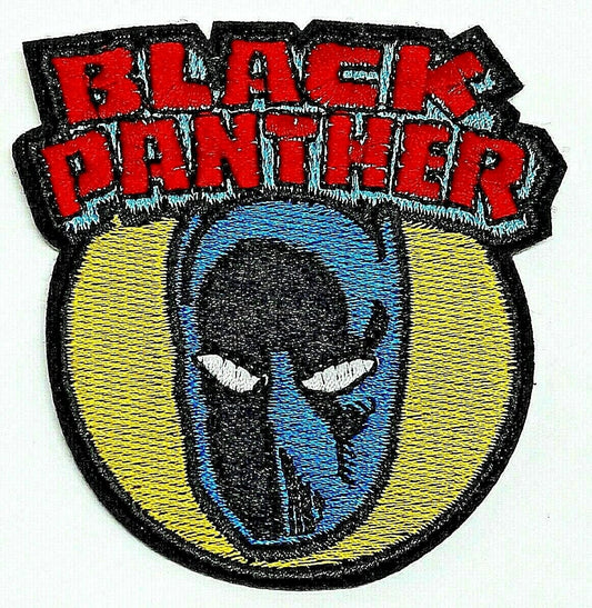 3 inches tall. A new  Marvel Comics Black Panther embroidered patch. Sew or iron on. New.

Please note we will always combine shipping on like items.  Any additional patch or pin will ship for 50 cent per item.  Any additional payment will be reimbursed to your Paypal account.  Thank You.