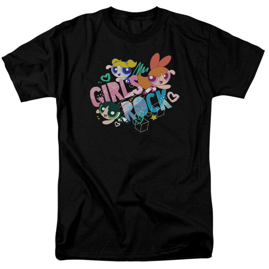 Powerpuff Girls "Girls Rock" Mens Unisex T-shirt -Available in Sm to 3x
100% Cotton High Quality Pre Shrunk Machine Washable T Shirt