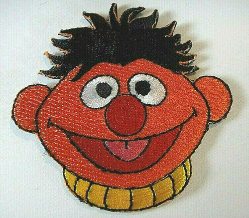 Sesame Street "Ernie" Embroidered Patch Magnet (Burt Available, sold separately)