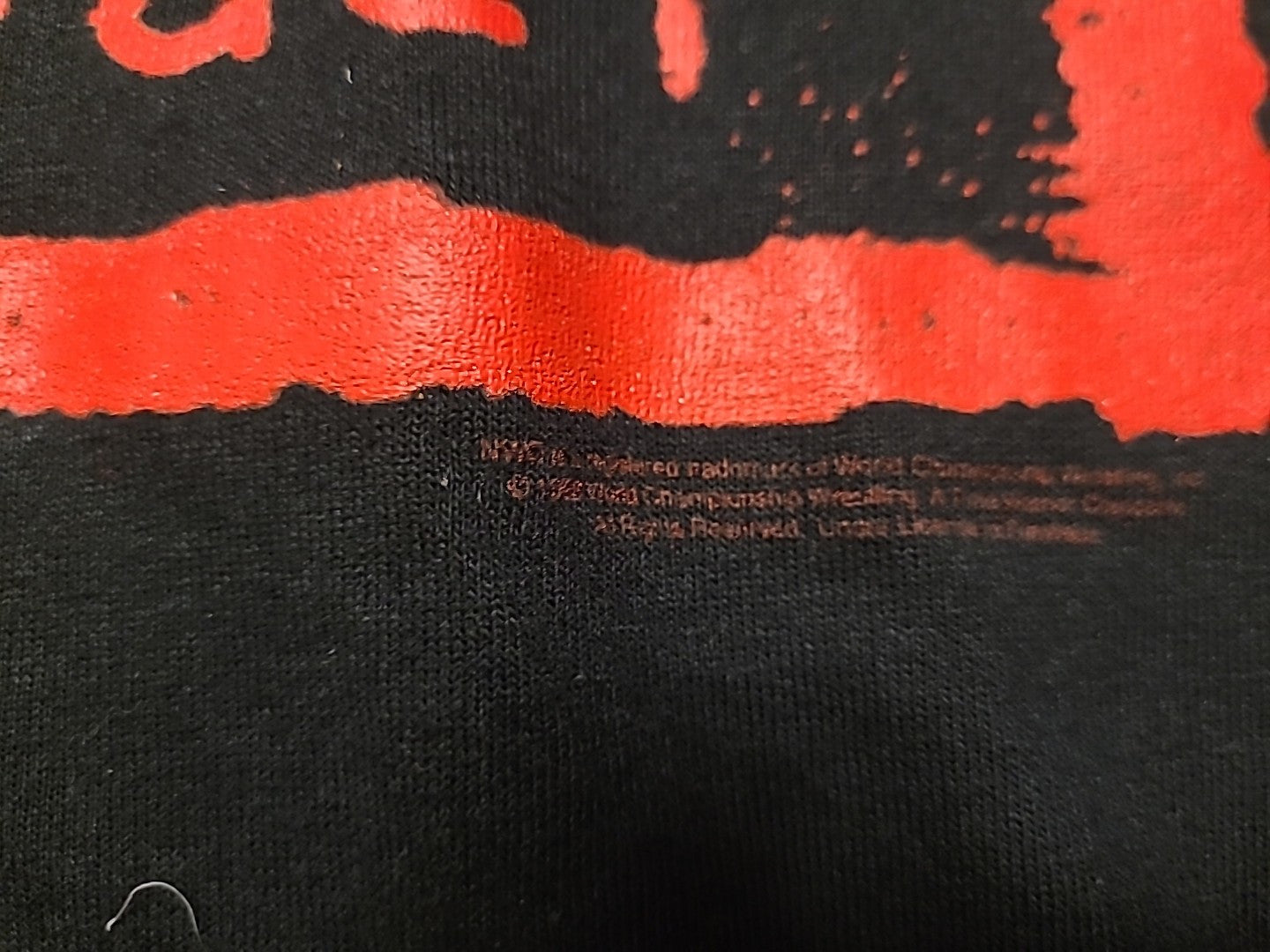 WWF: "N.W.O." (New World Order) Mens Medium Unisex T-shirt -New Vintage 1998