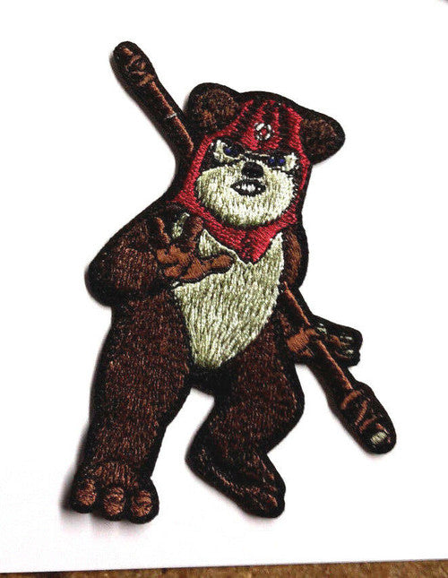 Star Wars Ewok Embroidered Patch -new