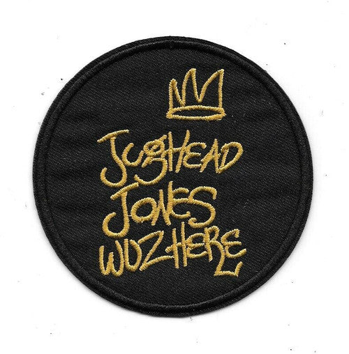 Riverdale TV Series "Jughead Jones Wuz Here" Embroidered Patch -new