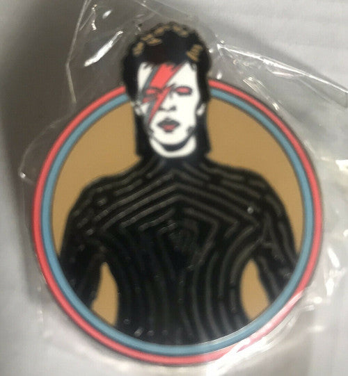 David Bowie "Ziggy Stardust" Enamel Pin - New