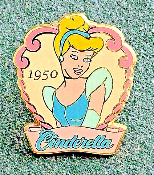Cinderella 1950 (pin 43) 2001 Cloisonné Enamel Pin -new