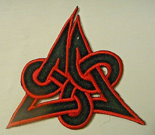 Celtic Knot Embroidered Patch -new