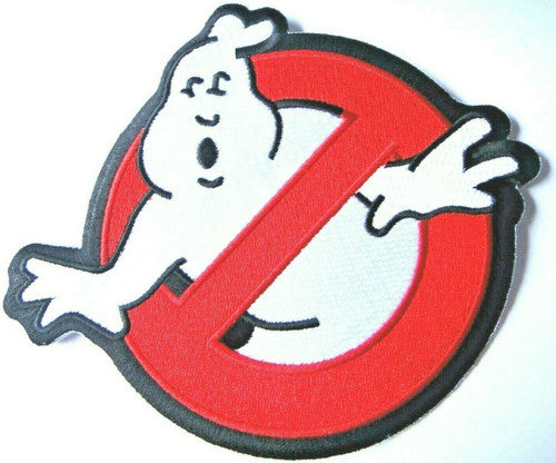 Ghostbusters Logo Embroidered 6.25" Jacket Patch - New