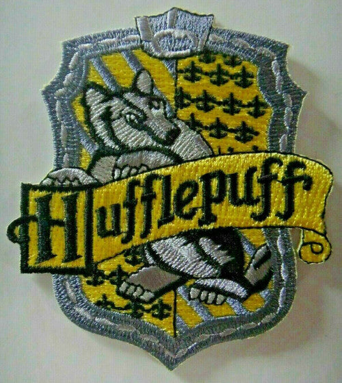 Harry Potter House of Hufflepuff Embroidered Patch - New