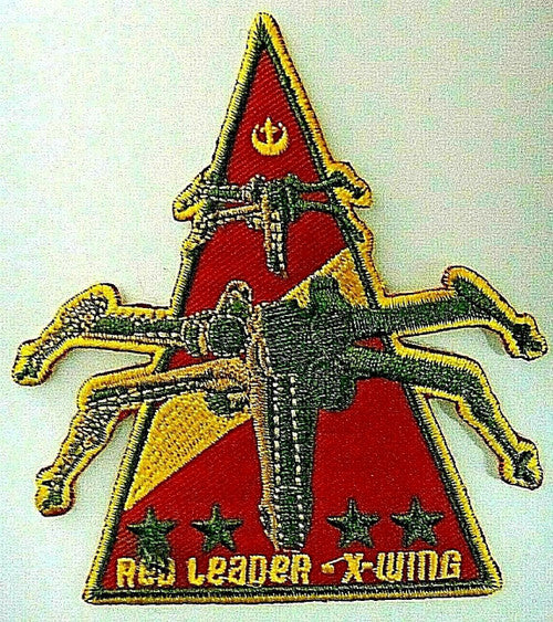 Star Wars X-Wing "Red Leader" Embroidered Patch -new