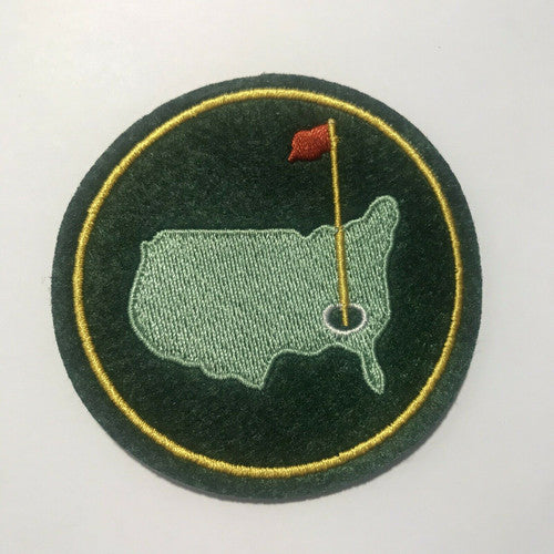 PGA "The Masters" Logo Embroidered Patch - New