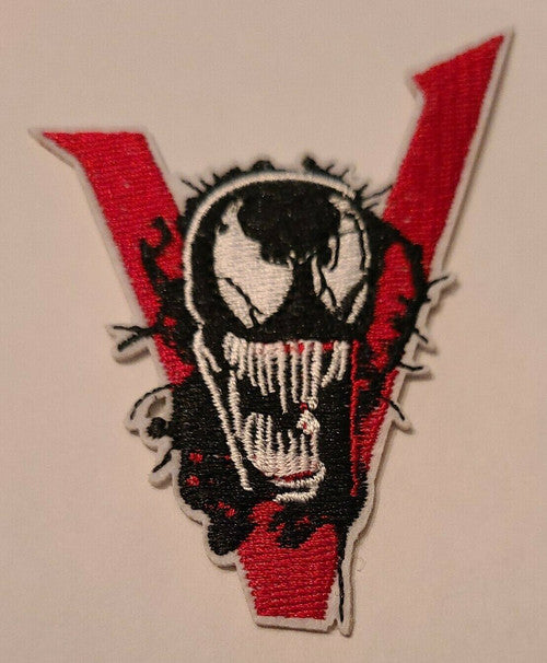 Marvel Comics Venom "Face" (The Amazing Spider-Man) Embroidered Patch -new