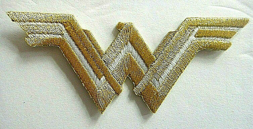DC Comics Wonder Woman "Movie Logo" Embroidered Patch -new