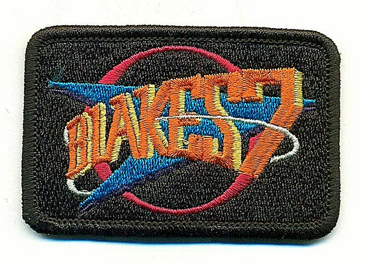 2 3/4" x 4",  a new Blakes 7 "British TV Series" embroidered patch. Sew on or iron on. New.

Please note we will always combine shipping on like items.  Any additional patch or pin will ship for 50 cent per item.  Any additional payment will be reimbursed to your Paypal account.  Thank You.