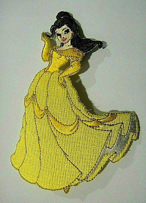 Disney Beauty and the Beast "Belle" Embroidered Patch. new