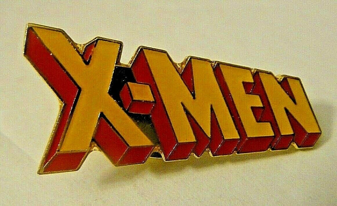 1 1/2 inches wide, a new Marvel Comics X-men 1990s Logo enamel pin with clutch back. New.

Please note we will always combine shipping on like items.  Any additional patch or pin will ship for 50 cent per item.  Any additional payment will be reimbursed to your Paypal account.  Thank You.