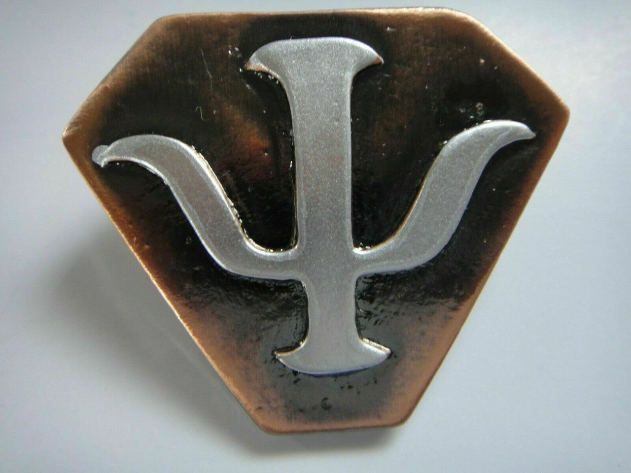2 inches wide, a new Babylon 5 P.S.I. Corp Logo Chest Uniform High Polished Enamel Pin with clutch back.  Produced in the 1990s, these items are long discontinued.   Sold during my years on the Creation Star Trek circuit in the 90s and the 2000s.

Please note we will always combine shipping on like items.  Any additional patch or pin will ship for 99 cent per item.  Any additional payment will be reimbursed to your Paypal account.  Thank You.