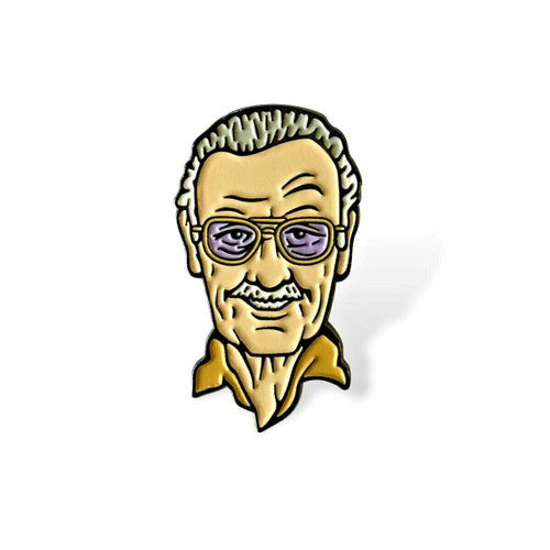 Stan Lee "Creator of the Marvel Universe" Enamel PIn - New