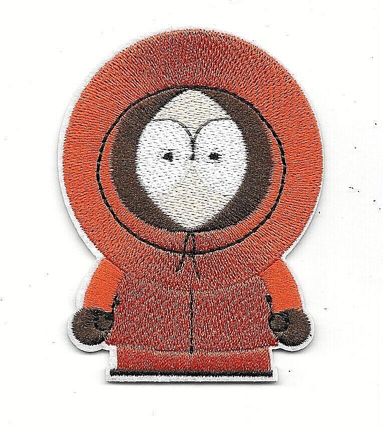 3.5 inches tall, a new South Park "Kenny" embroidered patch. Sew on or iron on. New.

Please note we will always combine shipping on like items.  Any additional patch or pin will ship for 50 cent per item.  Any additional payment will be reimbursed to your Paypal account.  Thank You.