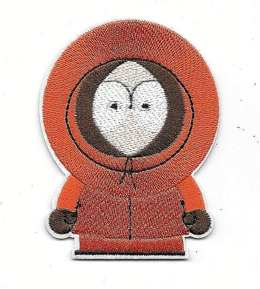 3.5 inches tall, a new South Park "Kenny" embroidered patch. Sew on or iron on. New.

Please note we will always combine shipping on like items.  Any additional patch or pin will ship for 50 cent per item.  Any additional payment will be reimbursed to your Paypal account.  Thank You.