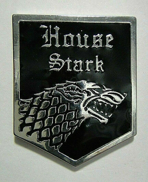 House Stark Banner -Games of Throne Enamel Pin - New