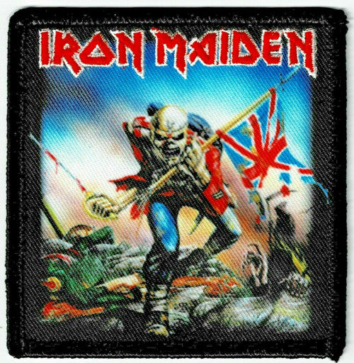 Iron Maiden "The Trooper" Embroidered Patch -new