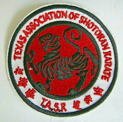 Texas Association Shotoran Karate "TASK" Embroidered Patch - New