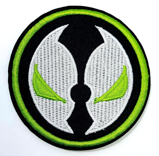 Spawn Logo (Image Comics) Embroidered Patch -new  3"  diameter.  Sew on or iron on. New.

Please note we will always combine shipping on like items.  Any additional patch or pin will ship for 50 cent per item.  Any additional payment will be reimbursed to your Paypal account.  Thank You.
